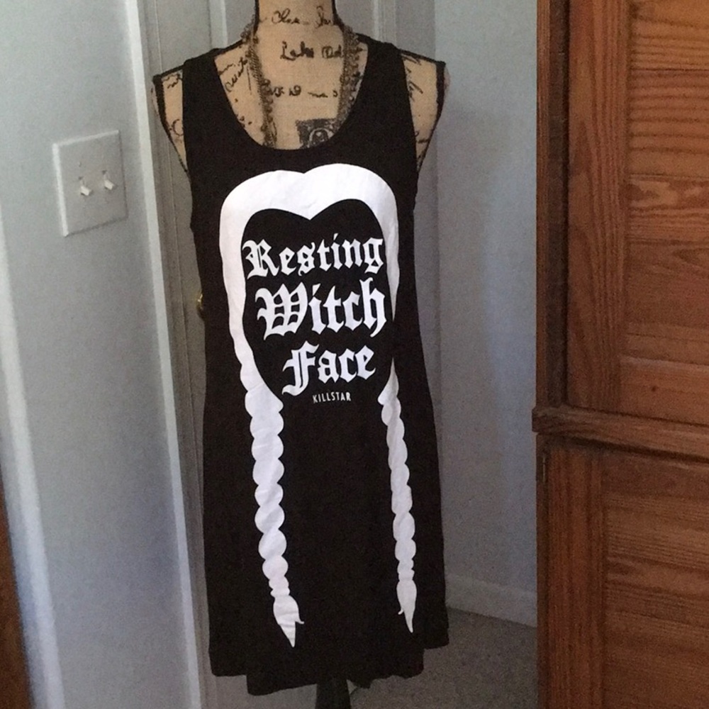 Goth tunic dress